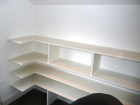 office storage shelves