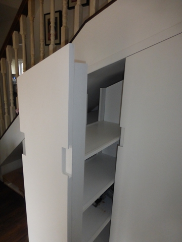 Emerson-Park-RM11-3UU fitted bespoke under stairs storage
