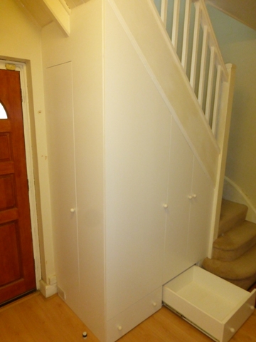 Home Understairs Storage Installations