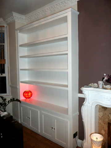 home office cabinets and 

shelving installations